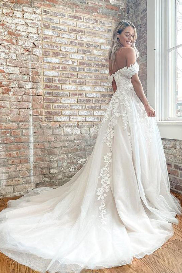 Tiered Skirt Summer Wedding Dress Tulle V neck fluffy Backless Bridal Gown  Size | eBay